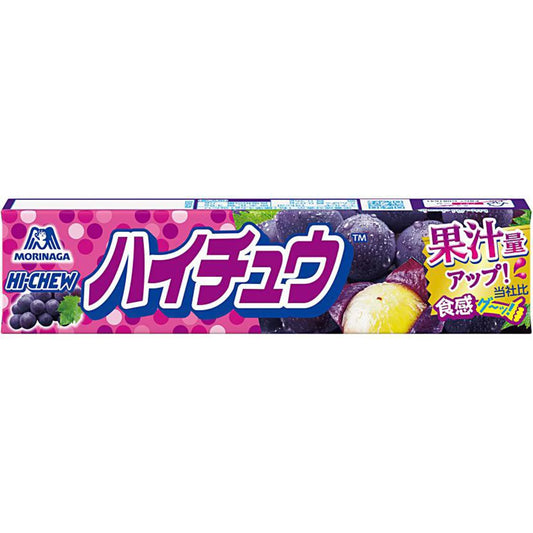 森永製菓 ハイチュウ グレープ 12粒×12個入　（￥89/本）