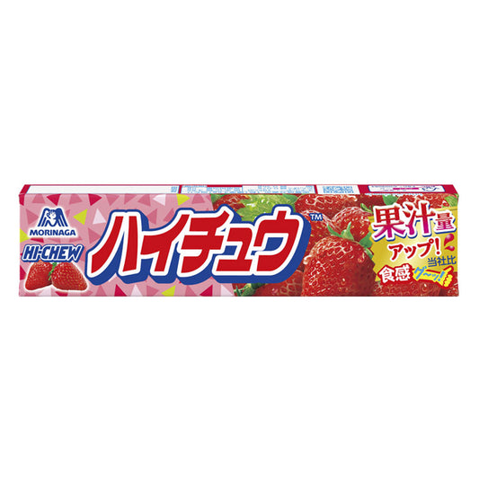 森永製菓 ハイチュウ ストロベリー 12粒×12個入　（￥89/本）
