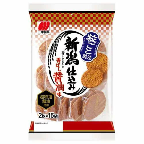 三幸製菓 新潟仕込み 醤油味 30枚×12入　（￥225/個）