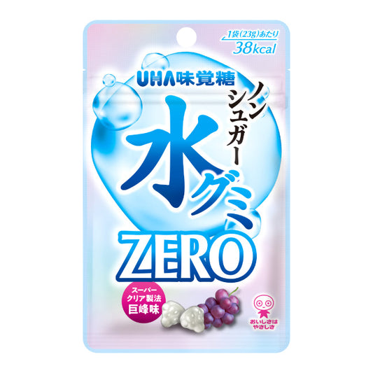 UHA味覚糖 水グミZERO 巨峰味 23g×10入　（￥88/個）