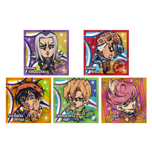 【7/14発売 予約販売】にふぉるめーしょん ジョジョの奇妙な冒険 シールウエハース ～黄金の風 Episodio1～ 20個入【送料無料】