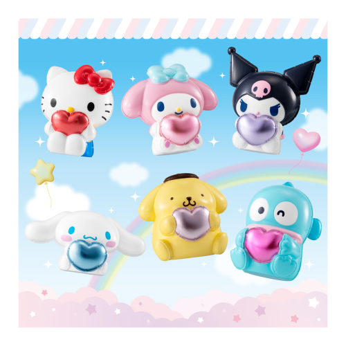 ぷっくりバルーンマスコット サンリオキャラクターズ 10個入りBOX バンダイ 食玩 マスコット