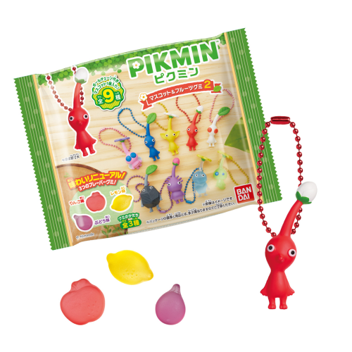 ピクミン マスコット＆フルーツグミ2 12個入りBOX 食玩 マスコット グミ 予約商品