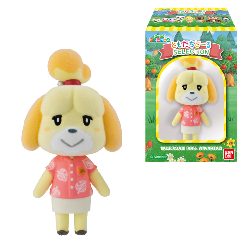 どうぶつの森,あつ森,ともだちどーる,ソフビ人形,どうぶつの森フィギュア,しずえ,たぬきち,バンダイ食玩,食玩
