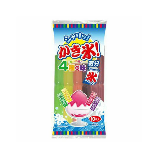 足立 かき氷！気分 8本入×16袋｜チューペット 氷菓子風ドリンク【送料無料】