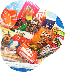 たくさんのお菓子